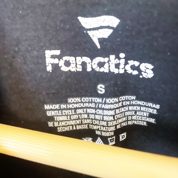 Fanatics black Otto Syracuse T shirt size small 100% cotton - Picture 2 of 3
